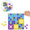 Montessori Montessori Puzzle Table Game Funny Nine-Square XO Game  Family Entertainment