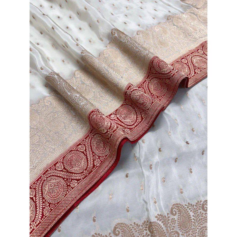 Trending Wedding Collection - Soft Lychee Silk Saree