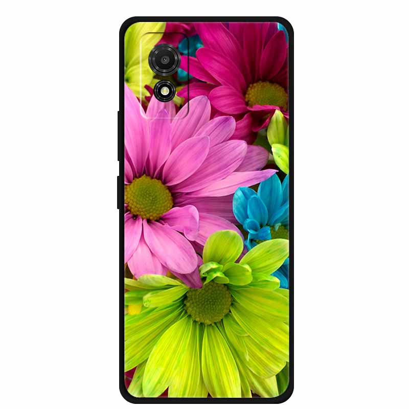 Für TCL 501 Hülle Luxus Mode Weiches TPU Schutz Silikon Handyhülle für TCL 501 T433D Rückseitenabdeckungen TCL501 etui Fundas 6.0"