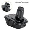 20V Battery Adapter DCA1820 for Dewalt 18V Tools Convert Dewalt 20V Lithium Battery for Dewalt 18V Battery DC9096
