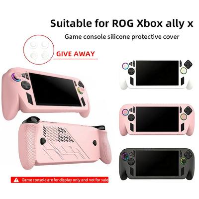 For ROG For Xbox Ally X Handheld Silicone Protective Case Non-slip And Anti-fall Protective Cover Soft Durable Easy To Install