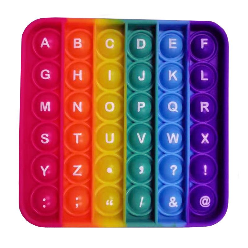 Colorful Silicone Math and Coordination Educational Toy for Kids