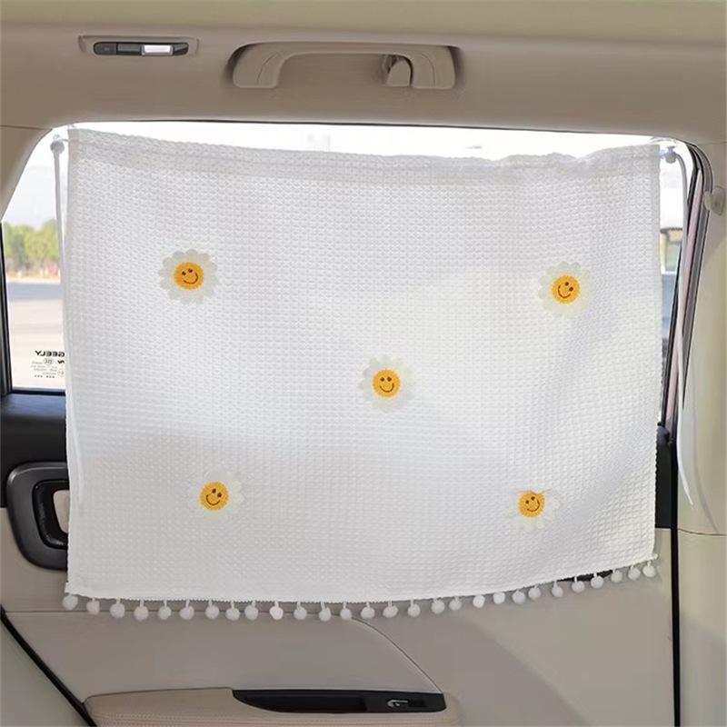 1pc Cartoon Car Curtain Suction Cup Curtain In The Car Window Sunshade Cover Side Window UV Protection for Kid Baby Children
