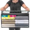 Portable Transparent Clothes Storage Bag with Window - Durable, Seasonal Quilt Organizer