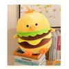 Soft Plush Chicken Toy Kids 30cm 40cm 50cm Yellow Stuffed Animal Pillow Bedroom Office Decor