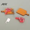 Doll Kitchen Countertop Accessories 3Pcs/Set Mini Steak Cutting Board, Tiny Wooden Realistic Board Knife Miniature for Mansion Butcher Display And Set
