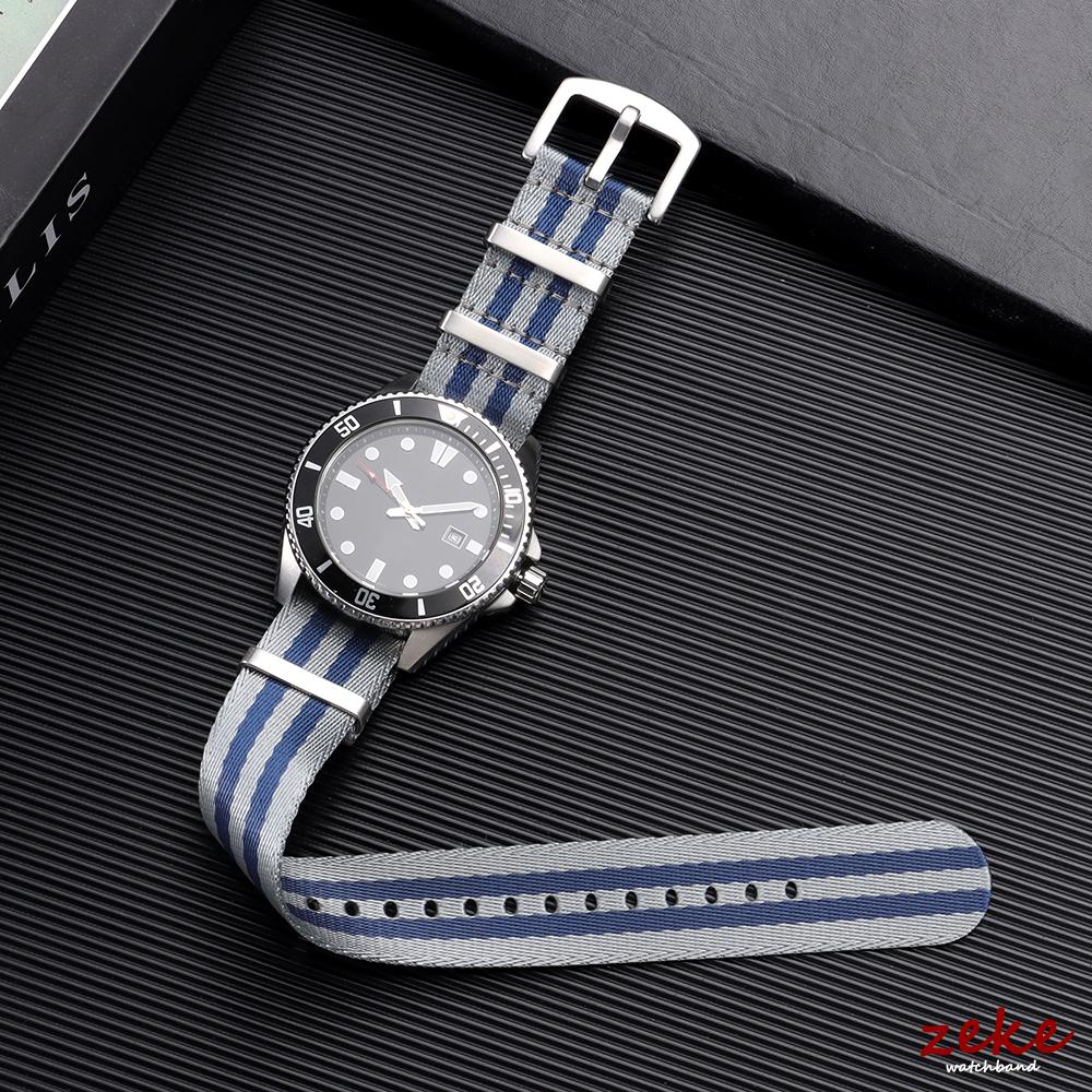 20mm 22mm Nylonowy Pasek do Zegarka Premium Wygodny Miękki Pasek do Zegarka dla Mężczyzn Kobiet Omega Paski do Zegarków Akcesoria Zamienne do Zegarków
