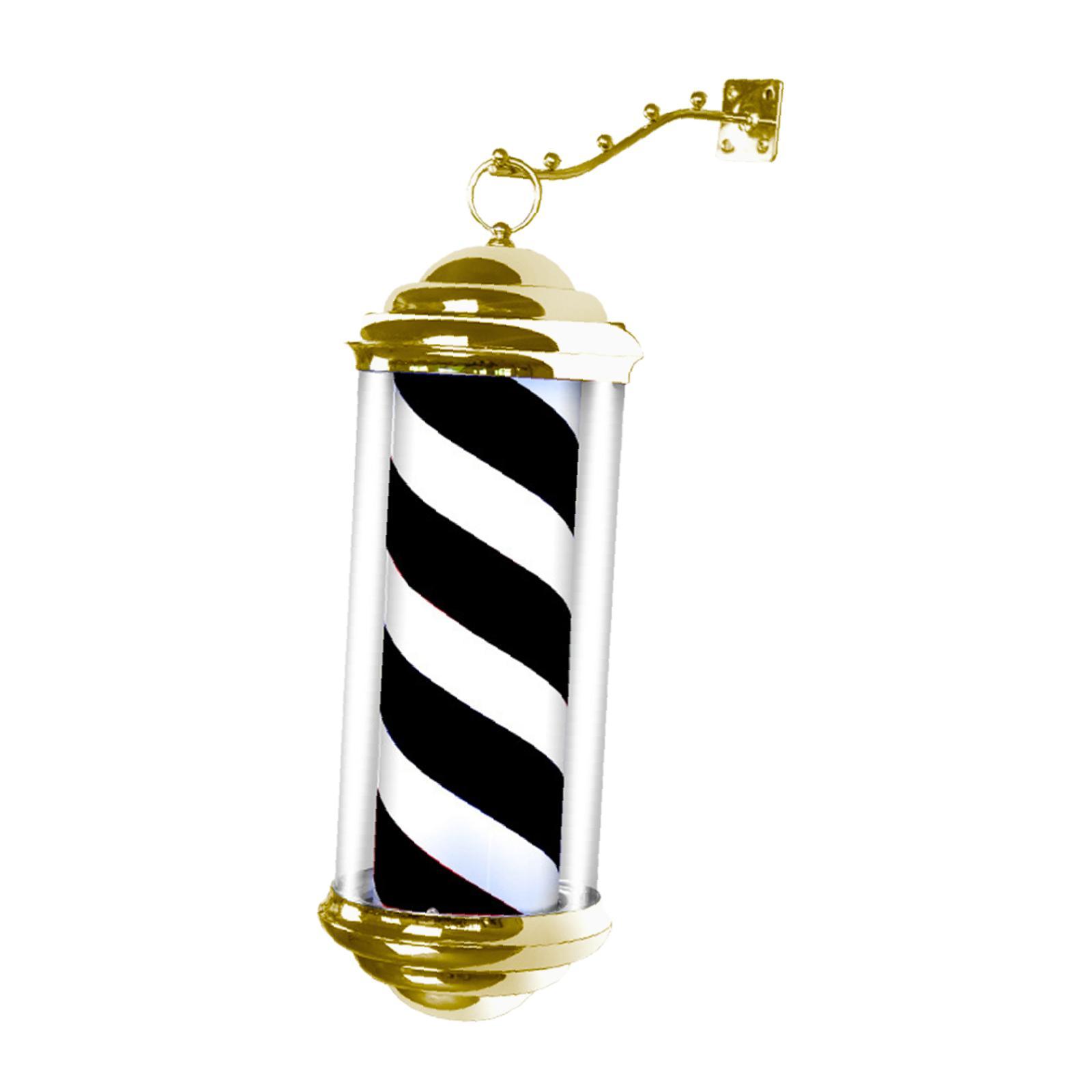 Barber Pole Light frizētava atvērta zīme
