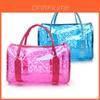 Vibrant Pink Purple Rose Red Outdoor Swim Bag Durable Waterproof Fitness Toiletries Holder