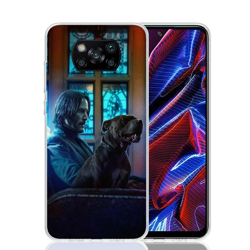 John Wick 4 Movie Phone Case For Xiaomi Poco F7 Ultra X7 X6 Pro X5 Redmi 15 15C 13 13C 12 12C 10 10A 10C 9 9A 9C 9T Shell Poco X