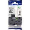 Brother TZe-S241 P-touch Label Tape, 18mm White/Black Extra Strength
