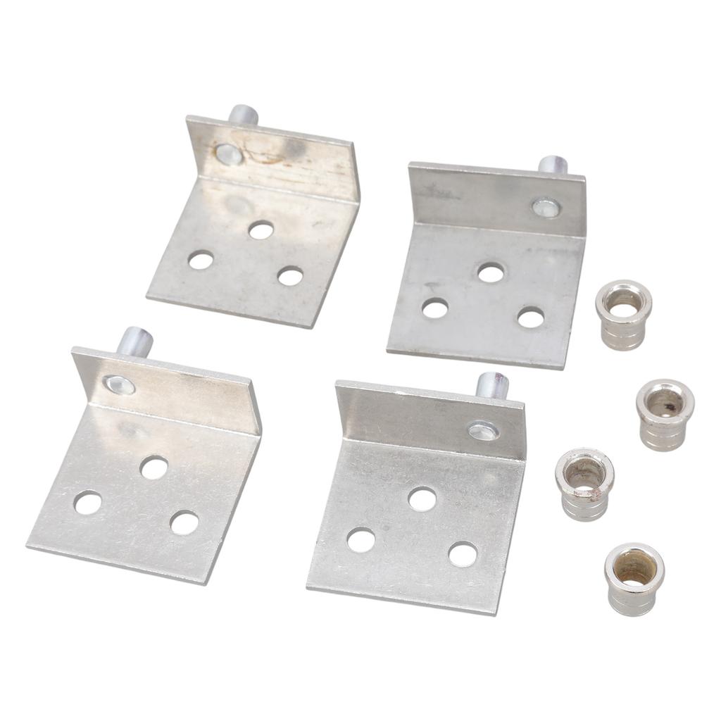 Pack of 4 Stainless Steel Rotating Corner Brackets for Furniture and Construction With High Corrosion Resistance