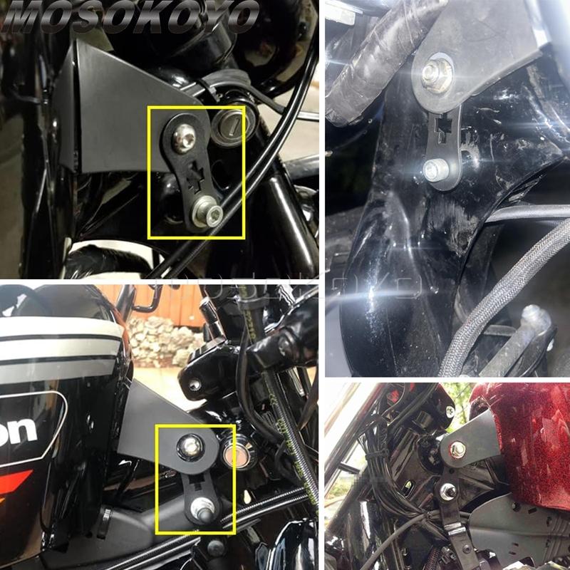 For Harley Sportster Iron 883 XL883N XL883R XL883C XL883L XL1200C/R/N/X/V 48 Moto Gas Tank Riser Bracket Extension Lift W/ Bolt
