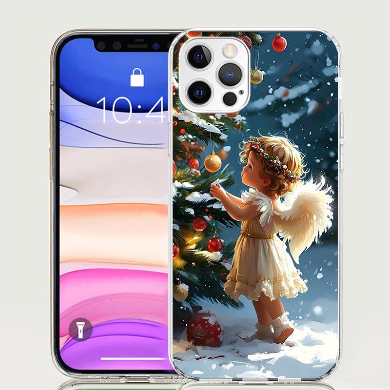 

Cute Elf Angel Girls Phone Case for Apple iPhone 17 Air 16 15 Plus 14 + 13 Mini 12 11 Pro Max 7 8 SE 16Max Soft Shell Cover Coqu iPhone 14 Pro