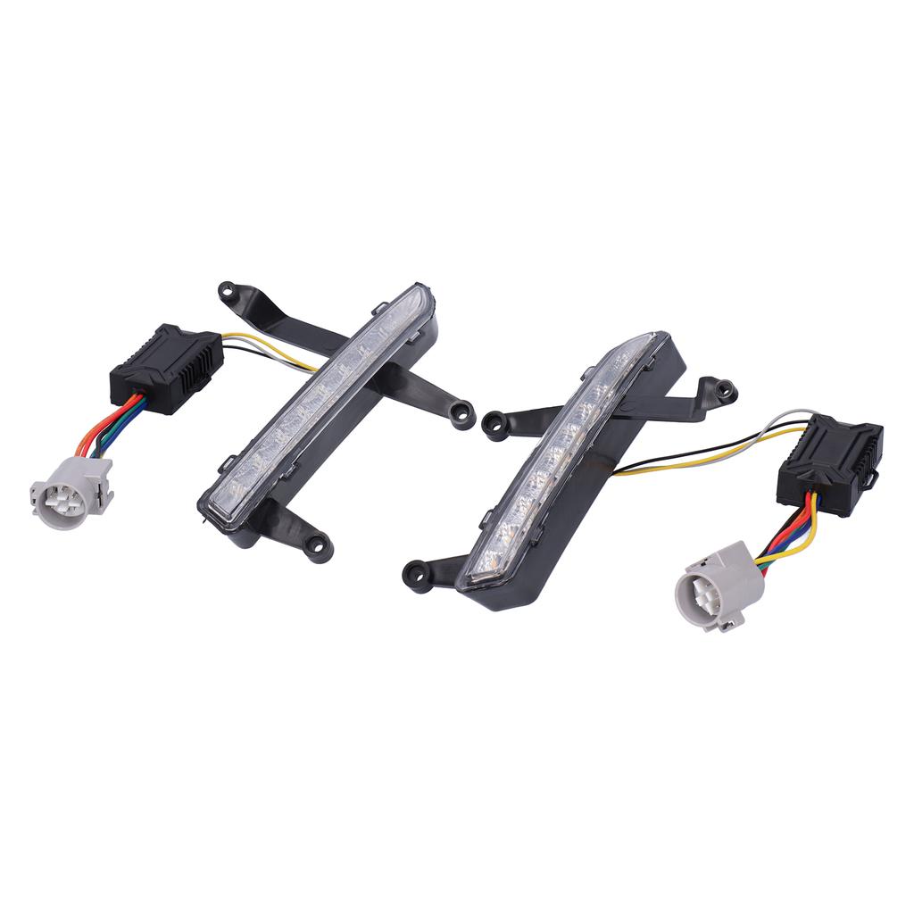 LED DRL Varselljus Dynamisk Rinnande Dimljus Körsignal Lampa Passar för Mazda CX 30 2020 2021