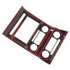 ABS Carbon Fiber Inner Navigation Frame Cover Trim For Ford Raptor 2015-2019