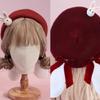 Autumn Winter Girls Shopping Beret Woman Photography Rabbit Ear Painter Hat