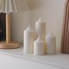 White Cylindrical Aromatherapy Candle - Wedding Favor & Home Decor