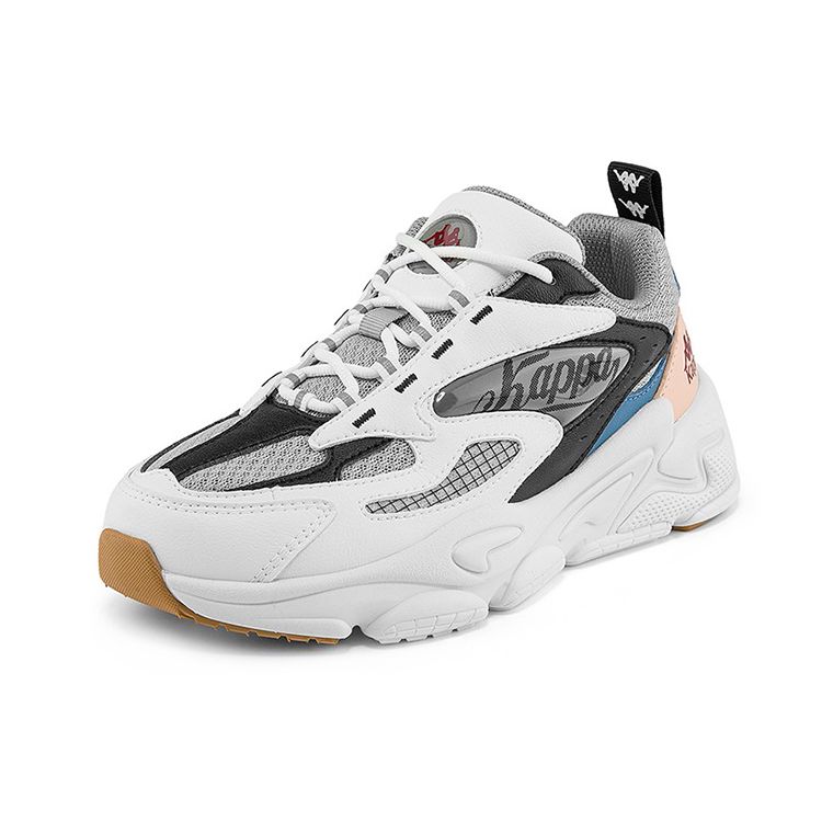 Kappa Lunar Exploration Generation Retro Trend Shock Absorption Non-Slip Wear-Resistant Low-Top Dad Shoes Unisex sneakers K0BZ5MC15D-001