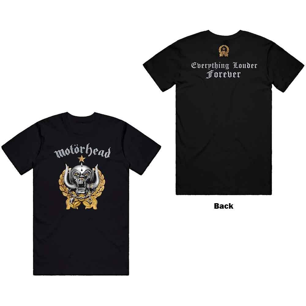 

Motorhead Everything Louder Forever T-Shirt Black New Unisex T-Shirt S