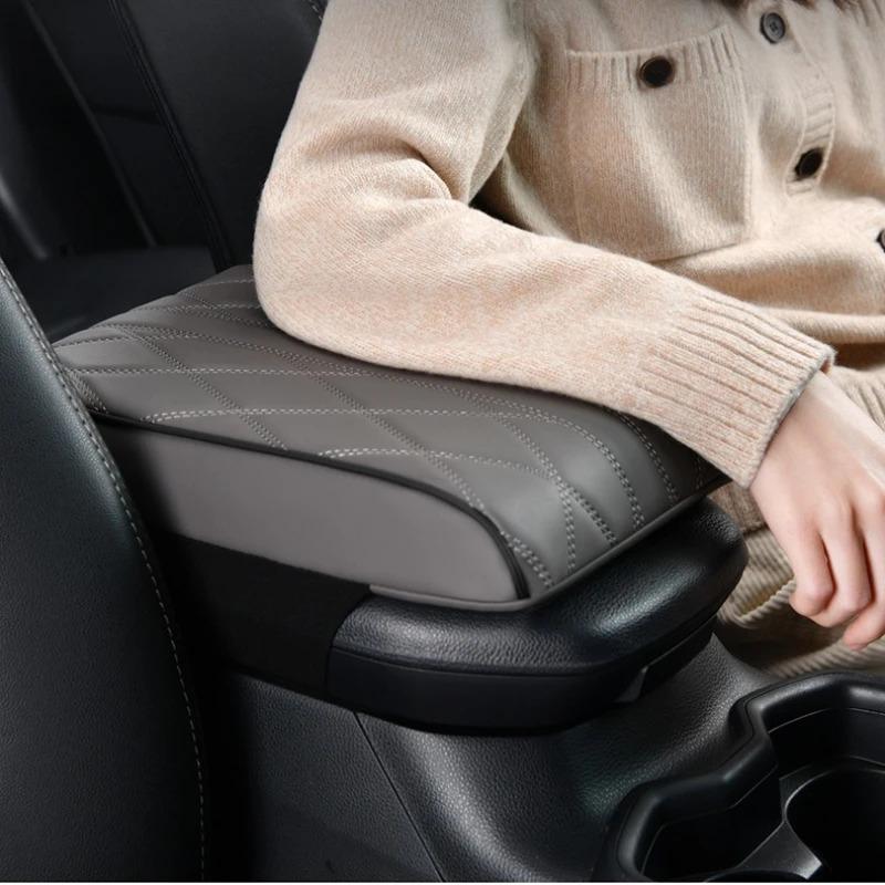 1pcs Car Armrest Box Height Car Armrest Pad Center Armrest Protective Cover Memory Foam Universal Sleeve