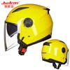 Unisex Open-Face Motorcycle Helmet With Dual Lens Anti-Fog UV Protection Adult Riders Fall Winter