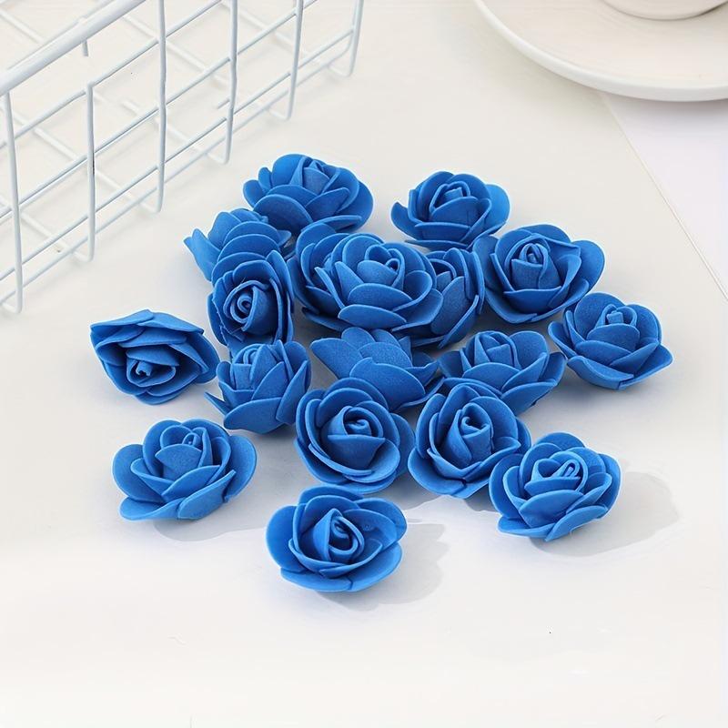 3.5CM Foam Rose Flower Heads for DIY Crafts and Wreath Decoration