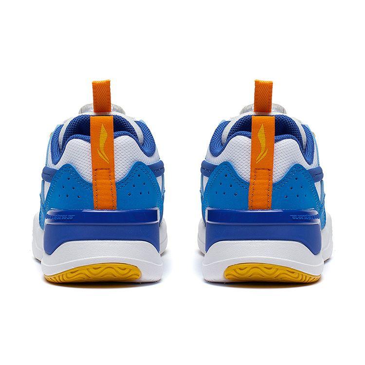 Li Ning Kids Shock Absorption Rebound Color Block Low Top Casual Shoes Kids Casual Shoes YKNT004-5