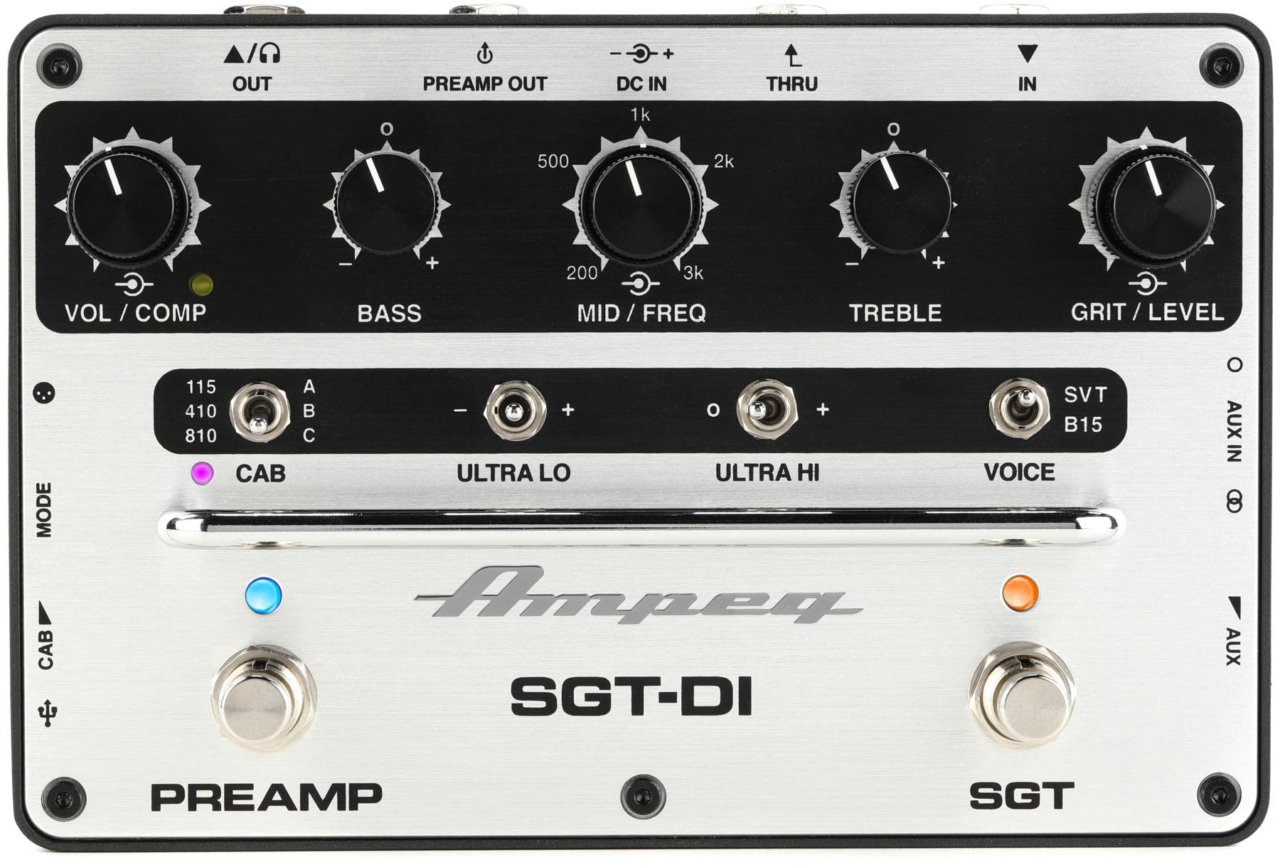 

AMPEG Pedal Preamplifier All-in-One DI Box SGT-DI