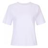 Shop   Women Basic Round Neck ShorT Sleeve Solid T shirT whiTe Dai Wsh 20556
