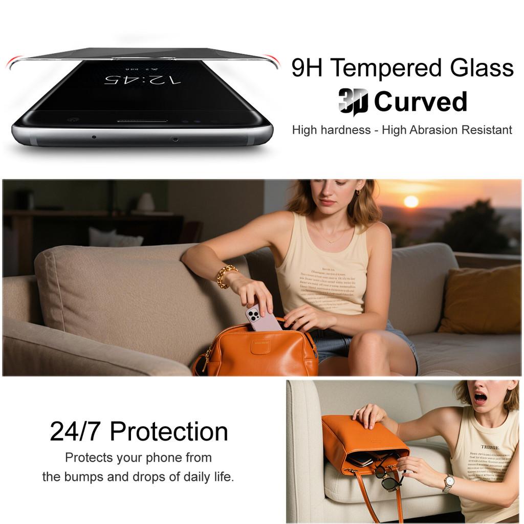 Privacy Tempered Glass For Moto Edge 70 Fusion Plus Fusion+ 5G Protector Film Anti Spy 3D FM0013