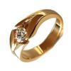 Europäische und Amerikanische Mode, Vielseitige Echte Goldringe, Trendiger Schmuck, Süßer und Cooler Stil Hand Schmuck