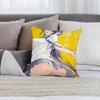 Anime Haite Kudasai Sexy Girl Pillow Case Short Plush Double-sided Print Square Throw Pillow Covers Sofa Home Cushion Decor