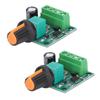 2 Sets Motor Speed Controller PWM Control Switch Regulator DC 1.8V‑12V for Fan Pump