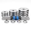X-RW Adjustable Electroplated Solid Iron Dumbbell & Barbell Set