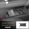Compatible with 26 ICAR/V27 Models: Multi-functional Center Console Lower Storage and Glasses Box for Car Modification Accessories.