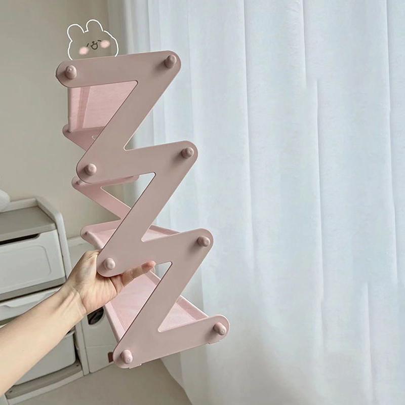 Vierschichtiges Schuhregal, einfaches kombiniertes Schuhregal, Vliesstoff-Schicht-Schuhregal, staubdichtes Schuhregal zur Aufbewahrung im Haushalt