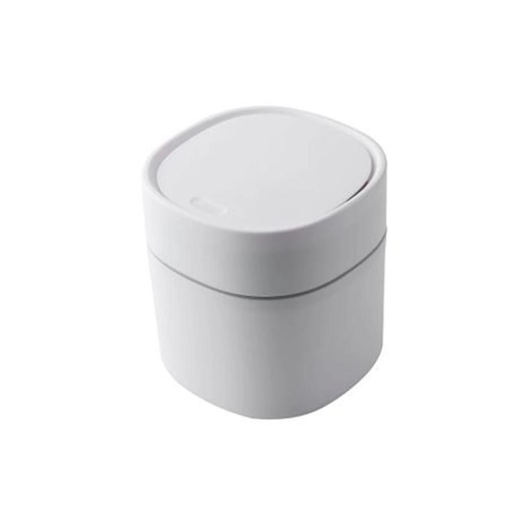 Mini Small Waste Bins Desktop Garbage Basket Home Table Plastic Trash Can Office Supplies Dustbins Sundries Barrel Box