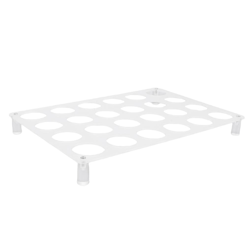 Coffee Pod Holder for 24 Pods Acrylic Clear Coffee Station Capsule Tray for Kitchen Countertop