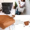 Stylish Lychee Pattern Shoulder Bag Set For Women With 4 Pieces
