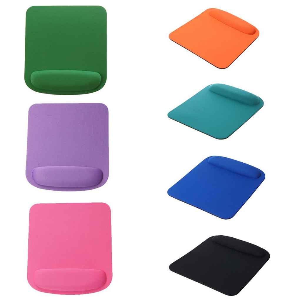 21*23*2cm Soft Wrist Protective Mousepad Non-Slip Home Office Gaming Mouse