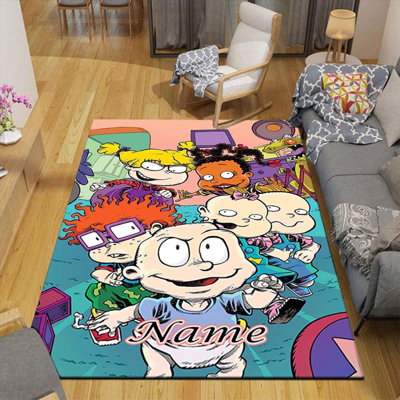 Custom 1Pc Rugrats Classic Adventures Rug Office Carpet Indoor Outdoor Entrance Doormat Nonslip Soft And Comfortable Living Room D2915243