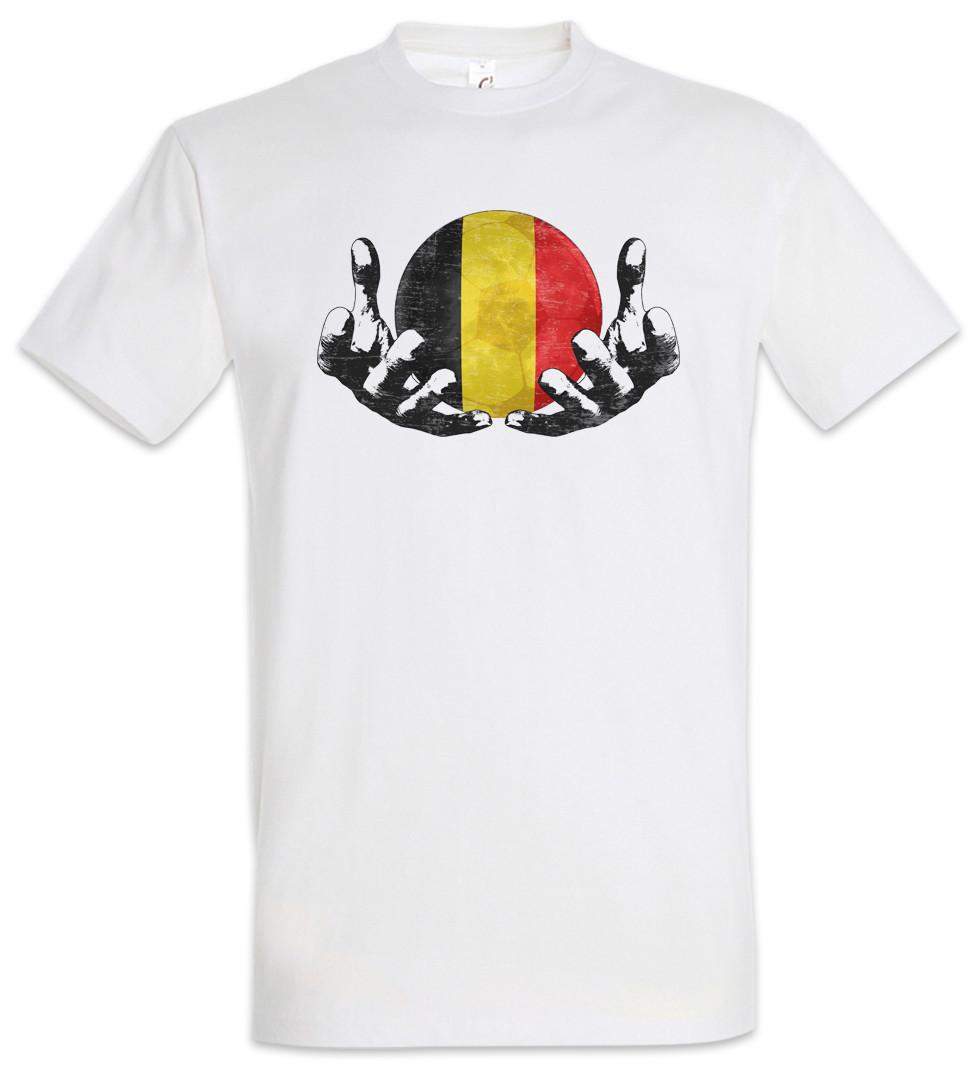 Belgium Football Magic Ball T-Shirt belgian Soccer Flag World Championship M