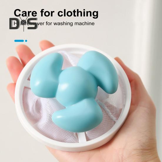 1/3Pcs Wool Sticker Filter Bag Washing Machine Prevent Clogging Easy To Use Reusable Mesh Drain Pipe Cleaner