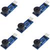 5/10PCS Active/Passive Buzzer Low Level Modules 3.3V-5V Buzzer Alarm Beeper Module 3 Pin Beep Sensor Module for Arduino, ESP32,