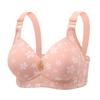 Underwear Women's Big Breasts Show Small Thin Adjustment Type Breathable Gathering Without Steel Ring Summer Anti-sagging Bra Cover Collection Breast