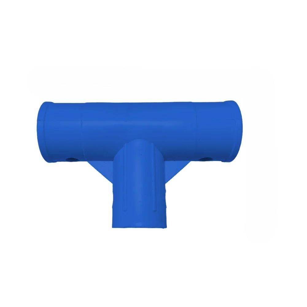Rust Resistant Pool Hose Adapter Straight Tee 40 mm Hose Connector PP Sturdy Pool Pump Hose Extender for INTEX 28273