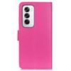 For Oppo Reno12 5G (Global) Stand Case Litchi Texture Leather Wallet Phone Cover