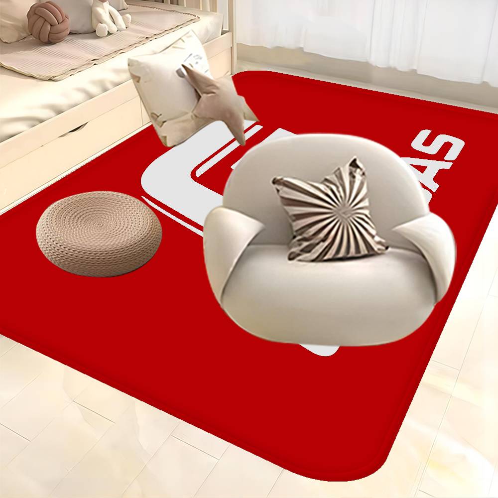 G-GasGas Red Motorcycle Door Mat Nordic Style Bedroom Living Room Doormat Home Balcony Anti-Slip Alfombra