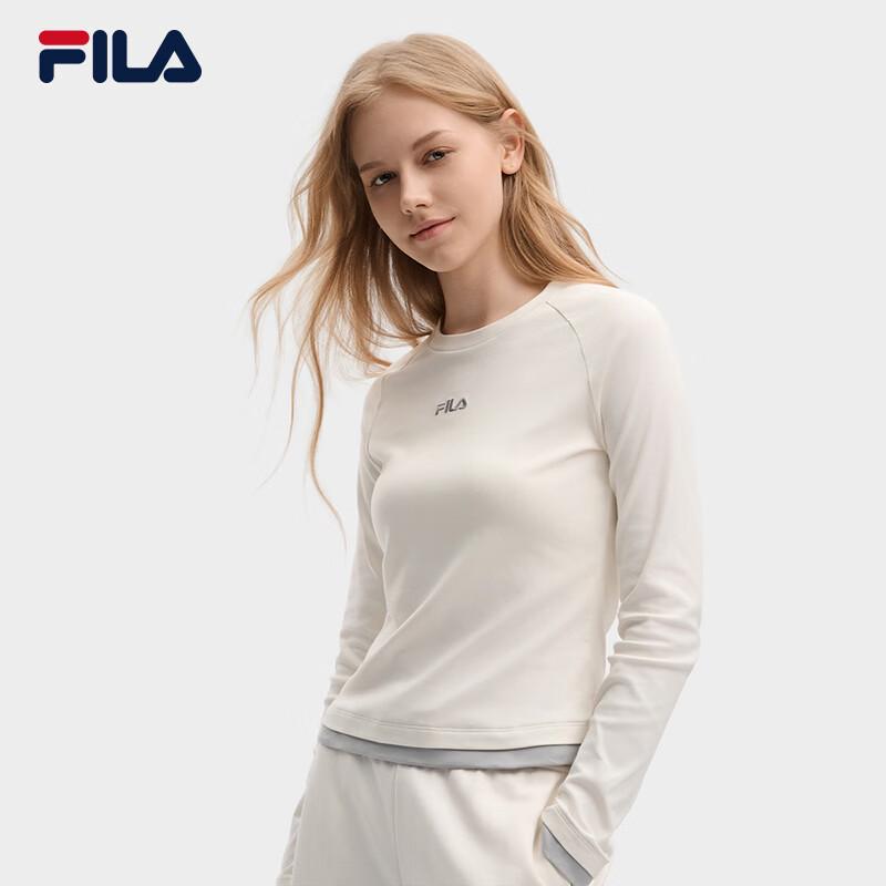 Fila Women's Slim-Fit Knit Long Sleeve Top